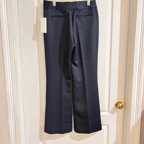WILL NOT TAKE LESS NWT Antonio Melani Antonio Fit Flare Leg Navy Slacks - Picture 3 of 9